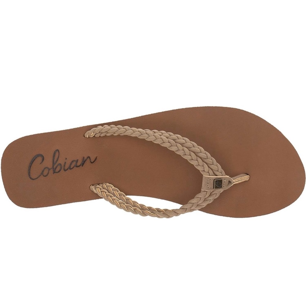 Cobian Women's Leucadia Flip-Flop size 7 - Natural